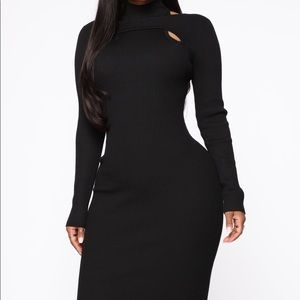 Brand new NEVER WORN Fashion Nova sweater dress